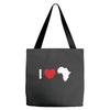 i love africa Tote Bags
