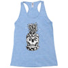skull pineapple Racerback Tank