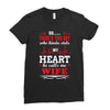 There's This Boy Who Stole My Heart He Calls Me Wife Ladies Fitted T-Shirt