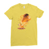 lion evolution Ladies Fitted T-Shirt