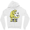 tyrannosaurus rex Zipper Hoodie