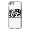 whiskey makes me happy you not so much iPhone 8