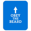 obey the beard funny Mousepad