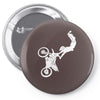 motocross motor bike motorrad cross biker freestyle mx sx baja Pin-back button