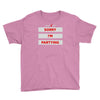 sorry i'm partying Youth Tee