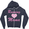 running mama Zipper Hoodie
