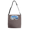 ski goggles copy Adjustable Strap Totes
