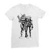 cable and deadpool Ladies Fitted T-Shirt