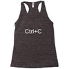 ctrl+c Racerback Tank