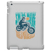 smile more, ride a motorcycle iPad 3 and 4 Case