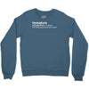 immature definition Crewneck Sweatshirt