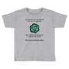 natural 1   orc Toddler T-shirt