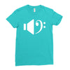 bass speaker Ladies Fitted T-Shirt