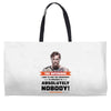 the notorıous i want to take this opportunity to apologize to absolut Weekender Totes