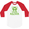 sham rocker shamrock 3/4 Sleeve Shirt
