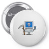 blue screen of death Pin-back button