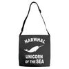 narwhals Adjustable Strap Totes