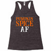pumpkin space af Racerback Tank