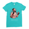 khabıb nurmagamedov painting Ladies Fitted T-Shirt
