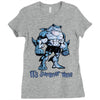 muscle shark its summer time Ladies Fitted T-Shirt