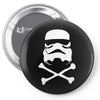 stormtrooper skull Pin-back button
