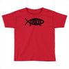 evolve t shirt small funny evolution science atheist darwin atheism fi Toddler T-shirt
