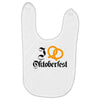 i love oktoberfest Baby Bibs