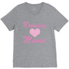 running mama V-Neck Tee