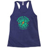 turtle power company Racerback Tank