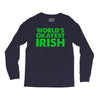 world's okayest irish Long Sleeve Shirts