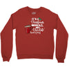 it's a christmas movies and hot chocolate kind of day Crewneck Sweatshirt