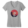 Japan Land Women's V-Neck T-Shirt