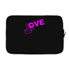 fuck love party Laptop sleeve