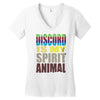 discord is my spirit animal Women's V-Neck T-Shirt