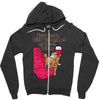 hi quality frenchie Zipper Hoodie