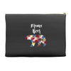 mama bear floral Accessory Pouches