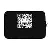 space alien qr code Laptop sleeve