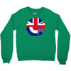 mod union jack, ideal gift, birthday present Crewneck Sweatshirt