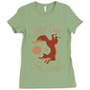 what does the fox say Ladies Fitted T-Shirt