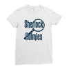 sherlock holmies Ladies Fitted T-Shirt