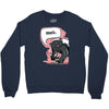 meh says honey badger Crewneck Sweatshirt