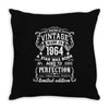 Vintage 1964 Throw Pillow