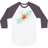 higgs event oil paint 3/4 Sleeve Shirt