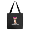 chihuahua mom Tote Bags