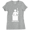 i just did my first desk pop Ladies Fitted T-Shirt