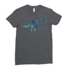 Princess Dinosaur Ladies Fitted T-Shirt