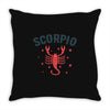 scorpio Throw Pillow