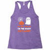 i'm the crazy cat lady Racerback Tank