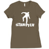 schranz dj , hacke, musik Ladies Fitted T-Shirt