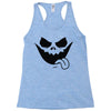 evil jack o' lantern scary Racerback Tank